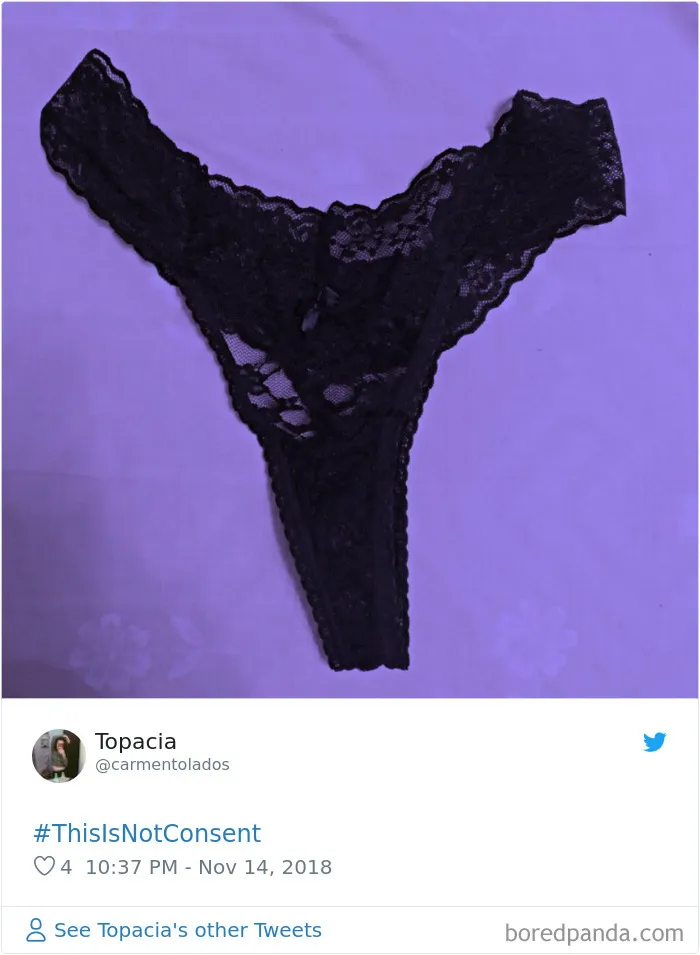 “Look at the way she was dressed...”: Women Tweet Their Underwear Pics After Lawyer Blames Teen In Rape Trial
