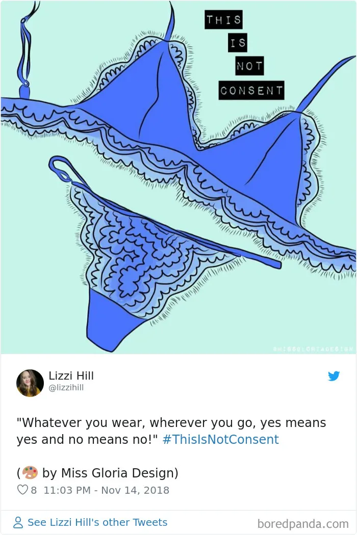 “Look at the way she was dressed...”: Women Tweet Their Underwear Pics After Lawyer Blames Teen In Rape Trial