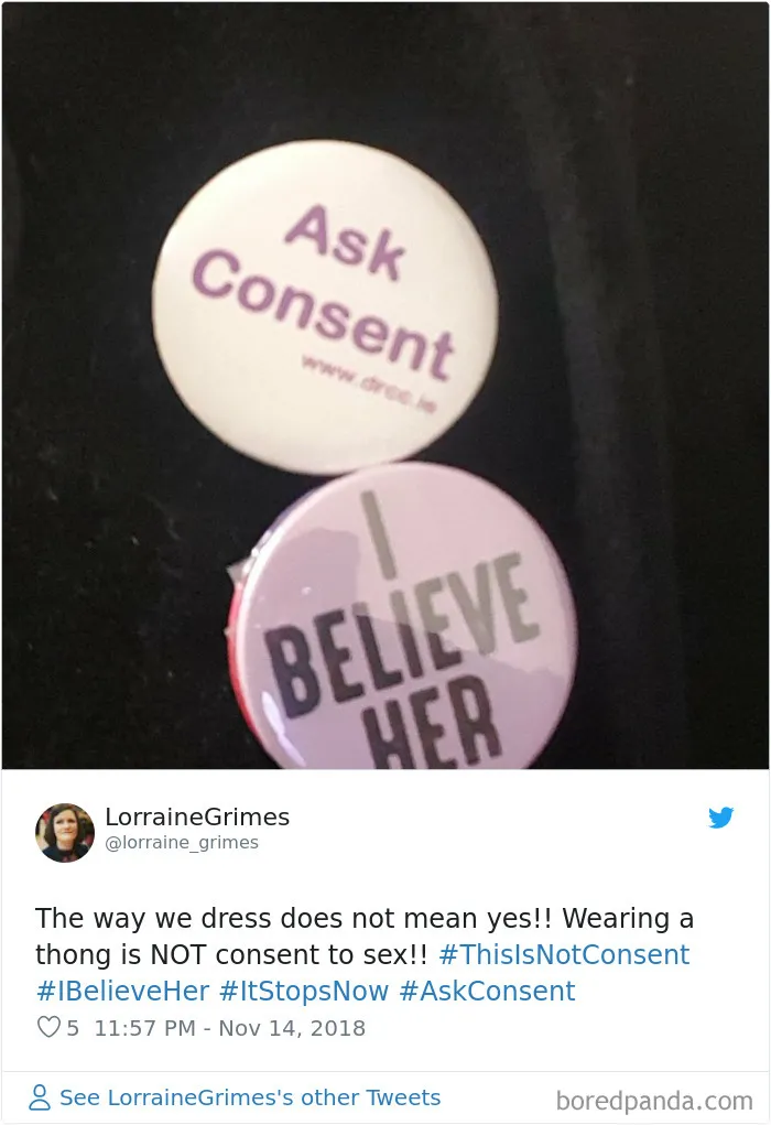 “Look at the way she was dressed...”: Women Tweet Their Underwear Pics After Lawyer Blames Teen In Rape Trial