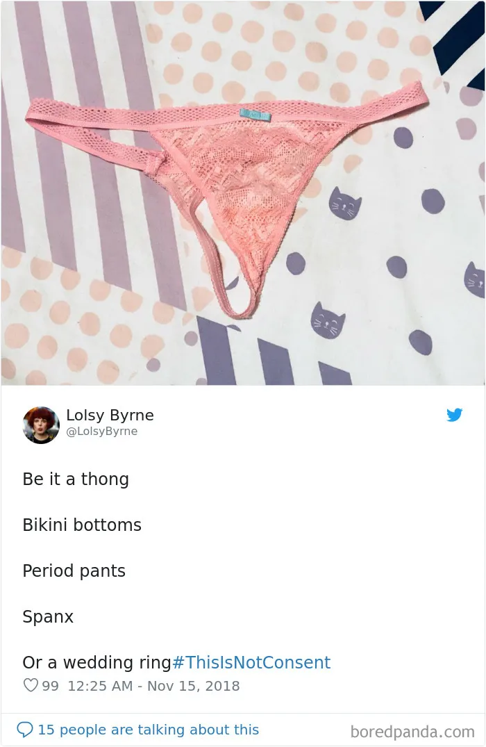 “Look at the way she was dressed...”: Women Tweet Their Underwear Pics After Lawyer Blames Teen In Rape Trial