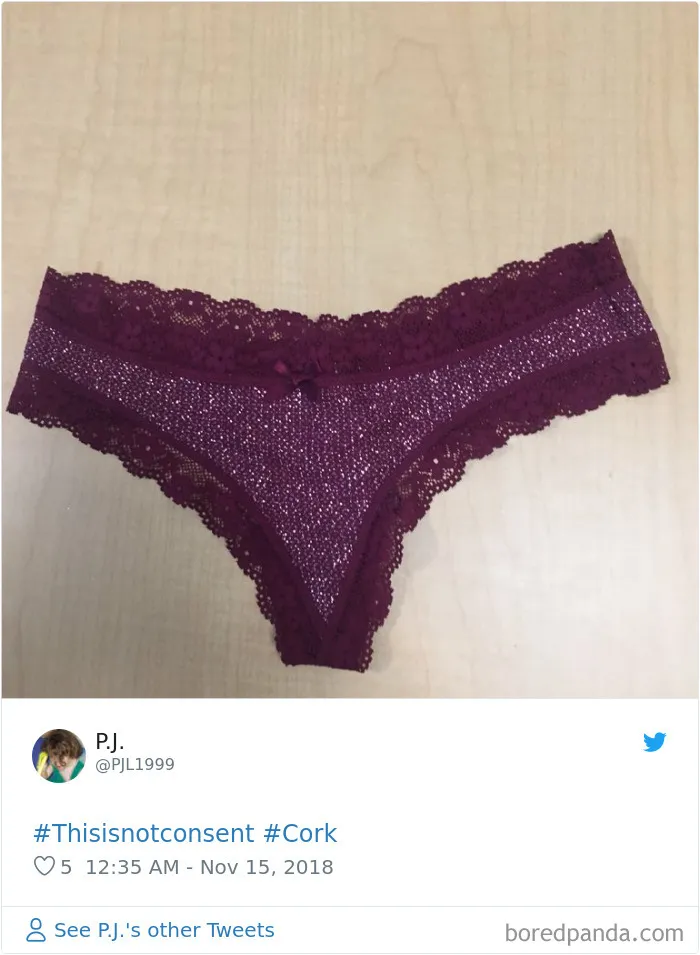 “Look at the way she was dressed...”: Women Tweet Their Underwear Pics After Lawyer Blames Teen In Rape Trial