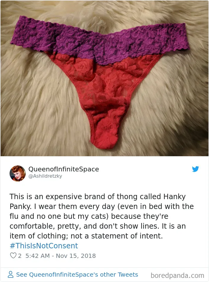 “Look at the way she was dressed...”: Women Tweet Their Underwear Pics After Lawyer Blames Teen In Rape Trial