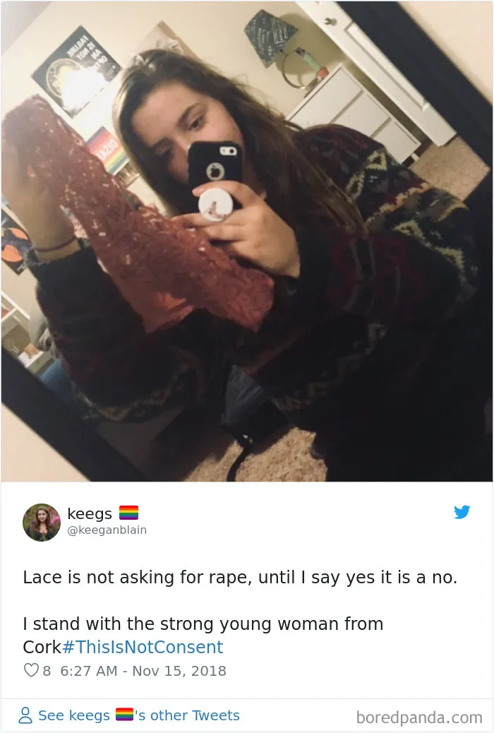 “Look at the way she was dressed...”: Women Tweet Their Underwear Pics After Lawyer Blames Teen In Rape Trial