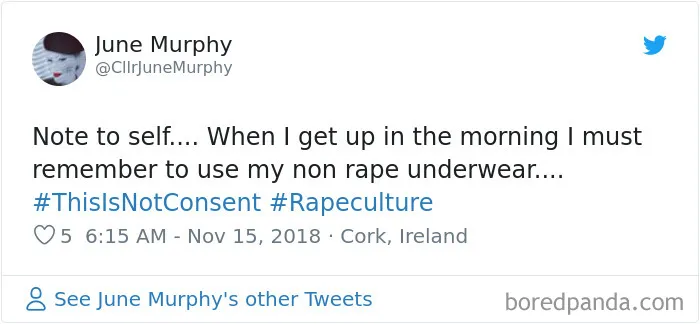 “Look at the way she was dressed...”: Women Tweet Their Underwear Pics After Lawyer Blames Teen In Rape Trial