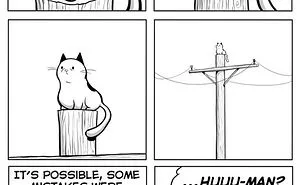 My Wife Insisted That I Put These Comics On The Internet – They’re About A Cat We Rescued (45 New Pics)