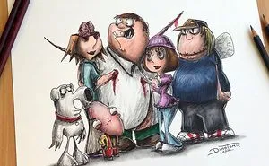 Artist Creepyfies 31 Of Your Favorite Cartoon Characters And They Will Give You Chills