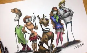 Artist Creepyfies 31 Of Your Favorite Cartoon Characters And They Will Give You Chills