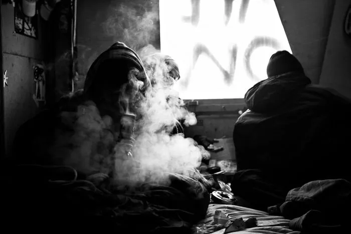 I Spent 8 Months With Drug Addicts, And Here Are 26 Saddening Photographs I Took