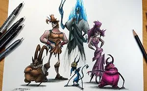 Artist Creepyfies 31 Of Your Favorite Cartoon Characters And They Will Give You Chills