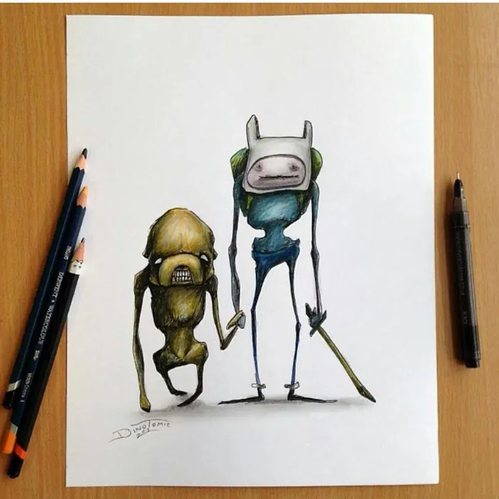 Artist Creepyfies 31 Of Your Favorite Cartoon Characters And They Will Give You Chills