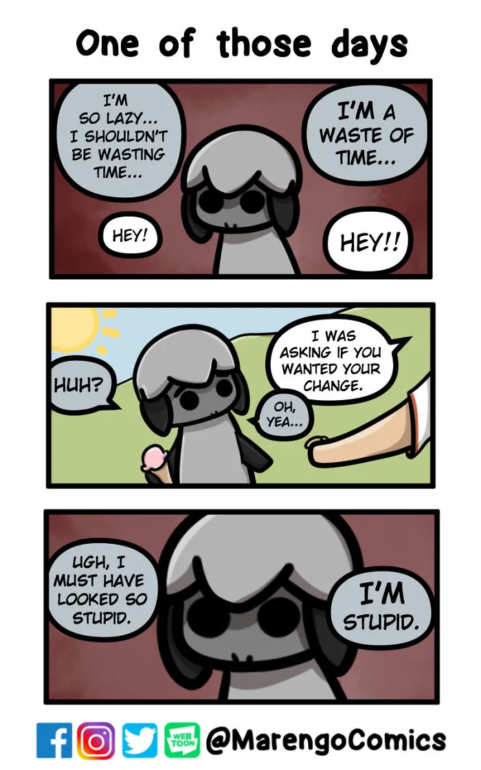 My 25 Heartwarming And Wholesome Comics About A Shy Sheep Fighting To Overcome Insecurities