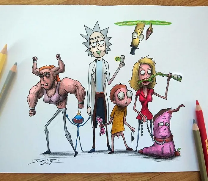 Artist Creepyfies 31 Of Your Favorite Cartoon Characters And They Will Give You Chills