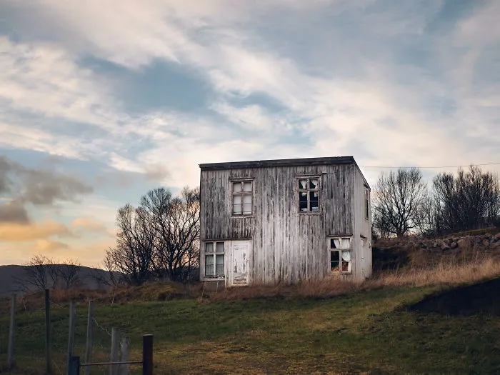 Fotografío casas abandonadas en Escandinavia (30 fotos)