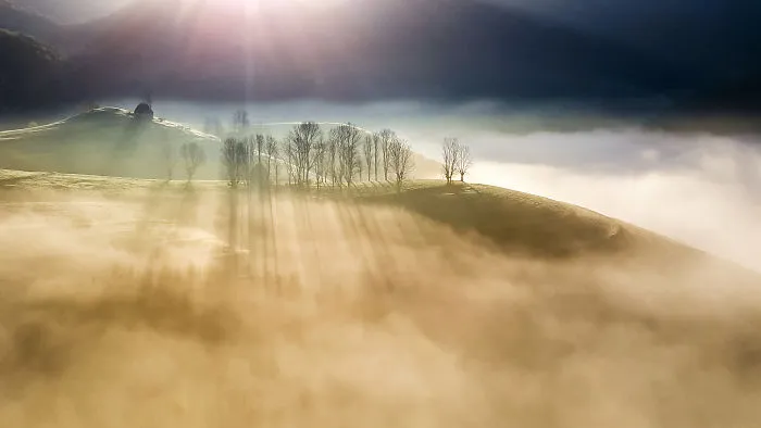 Travelling Through Transylvania In The Fall