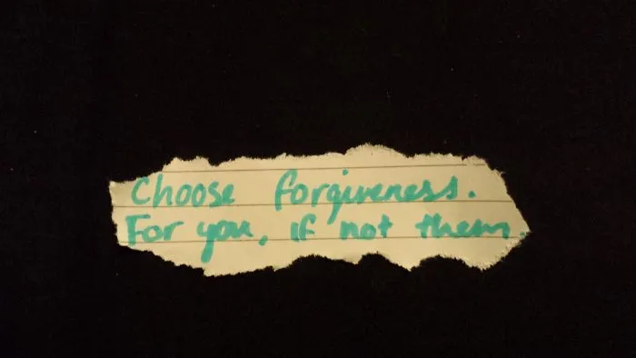 Forgiveness
