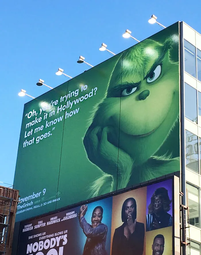 This Billboard Campaign To Promote The New Grinch Movie Is Hilariously Roasting Various Cities Of America