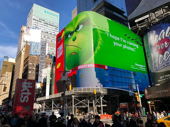This Billboard Campaign To Promote The New Grinch Movie Is Hilariously Roasting Various Cities Of America