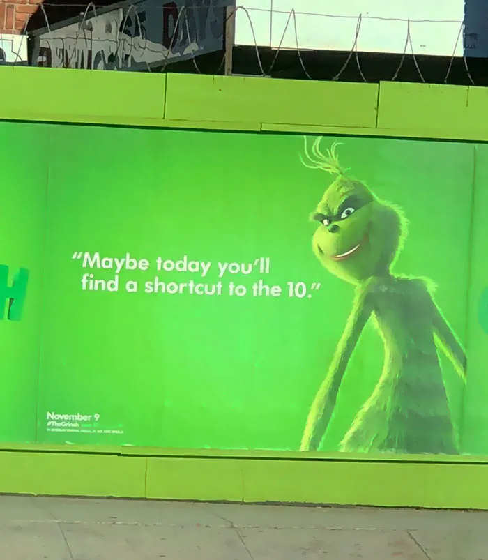 This Billboard Campaign To Promote The New Grinch Movie Is Hilariously Roasting Various Cities Of America