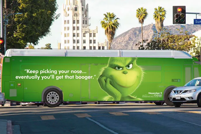 This Billboard Campaign To Promote The New Grinch Movie Is Hilariously Roasting Various Cities Of America