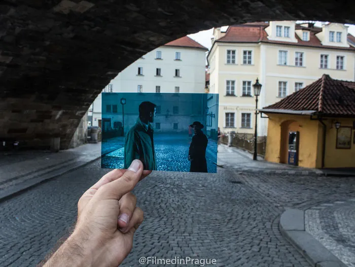 Movies Shot In Prague And Actual Places Are In One Frame