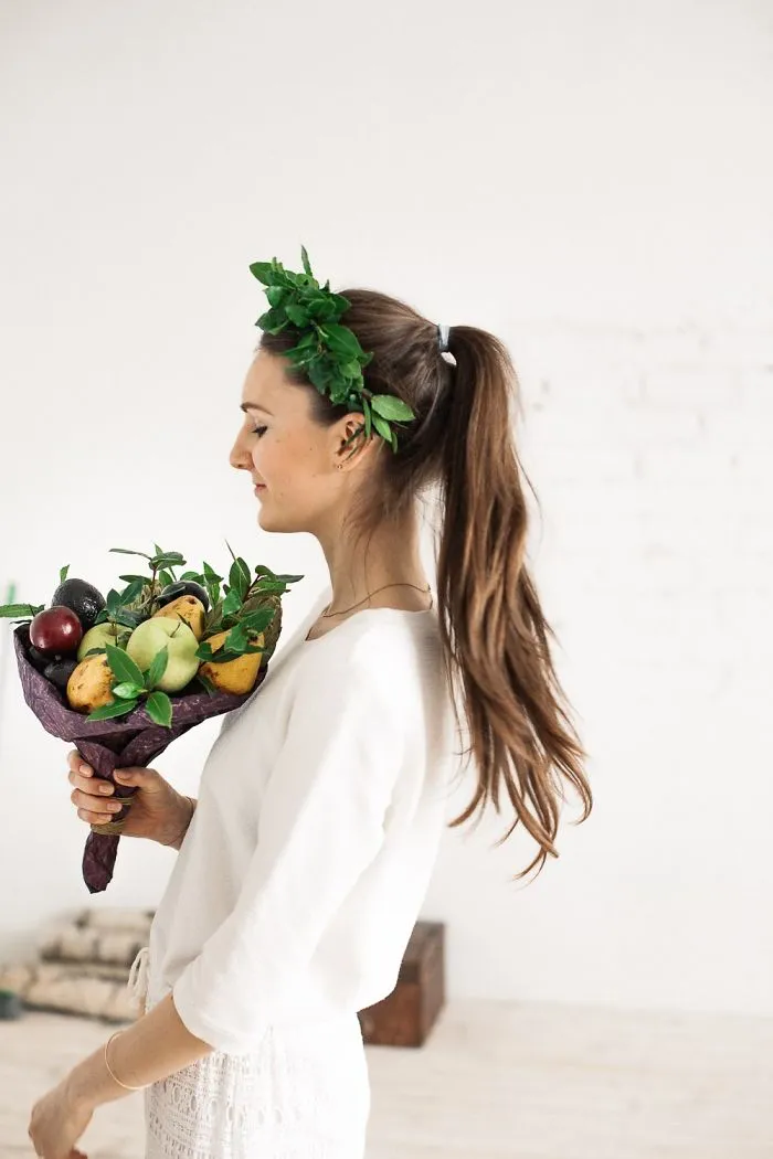 Portrait Of Myself With Laurel Crown