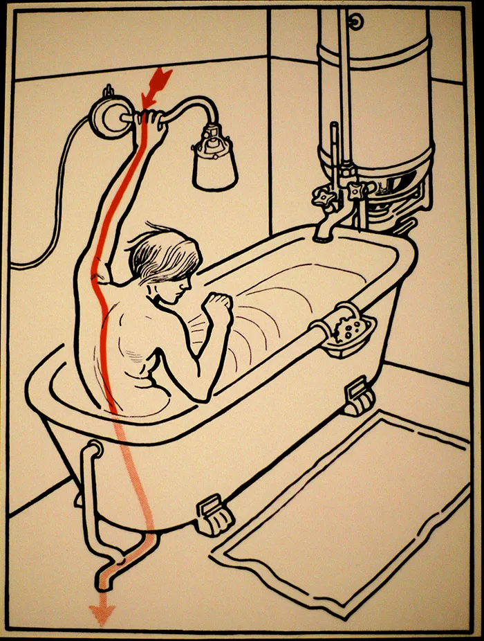 These 30 Ways To Die From Electrocution From A 1931 Book Shows How Much The World Has Changed