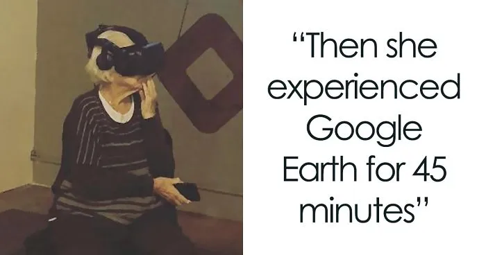 Visually Impaired 93-Year-Old Woman Tries VR For The First Time And The Experience Left Her Crying