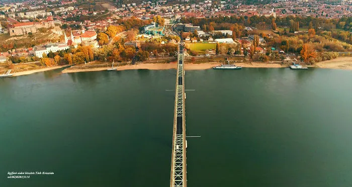 Esztergom Mária Valéria Bridge From A Special Perspective