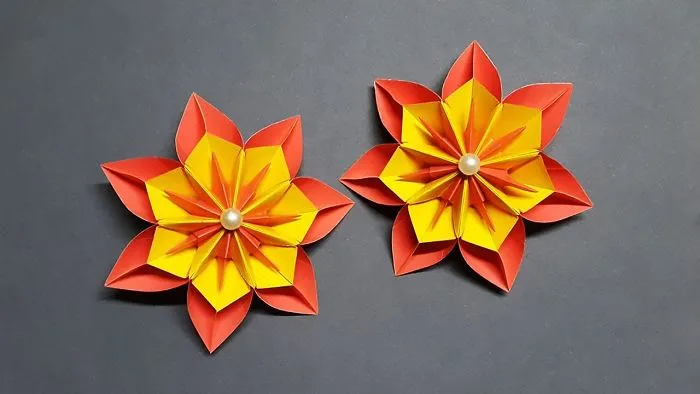 Amazing Paper Flowers For Home Decoration | How To Make Paper Flower Easy | Diy Paper Crafts