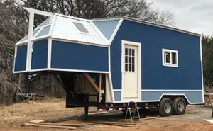 Man Shares Tragic Before & After Photos Of His Tiny DIY House After California Wildfires