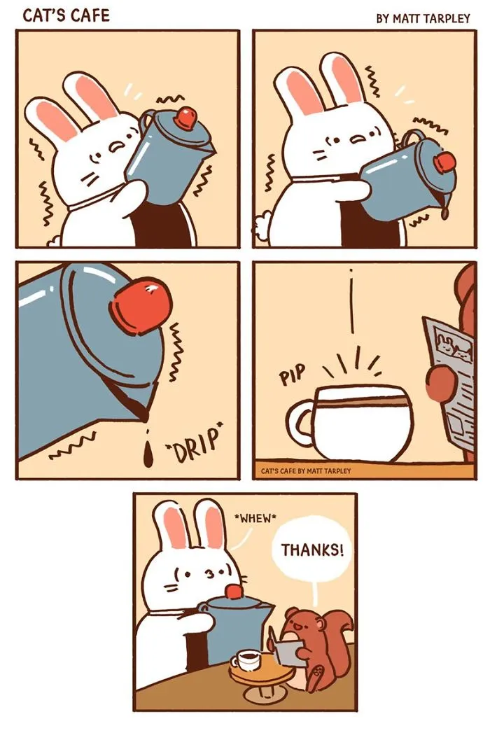 My 47 Wholesome 'Cat's Café' Comics That Will Make Your Day