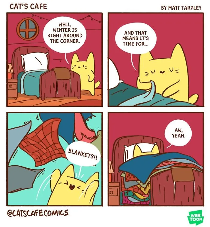 My 47 Wholesome 'Cat's Café' Comics That Will Make Your Day
