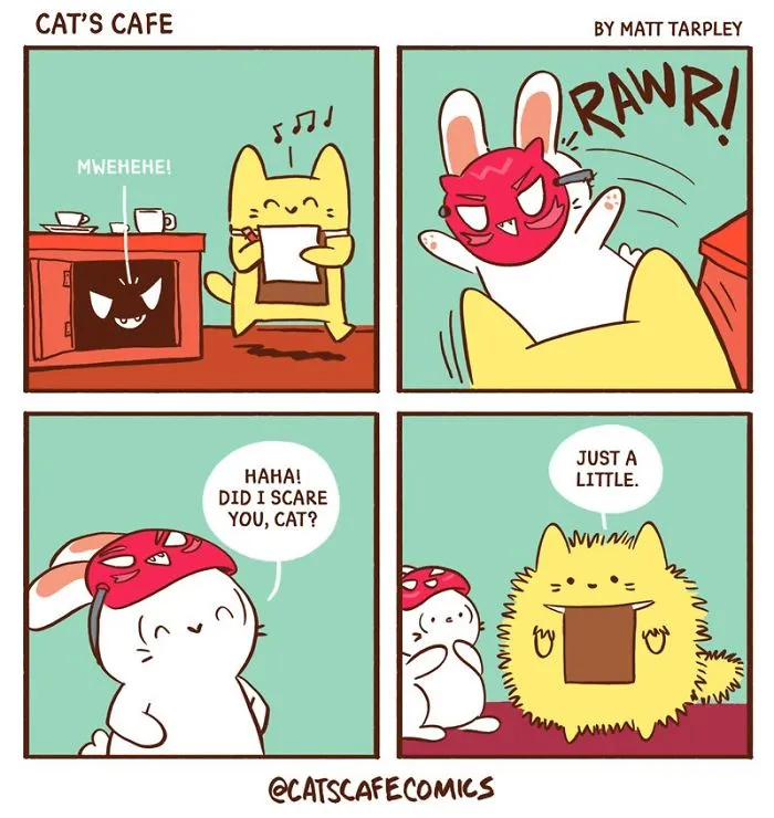 My 47 Wholesome 'Cat's Café' Comics That Will Make Your Day