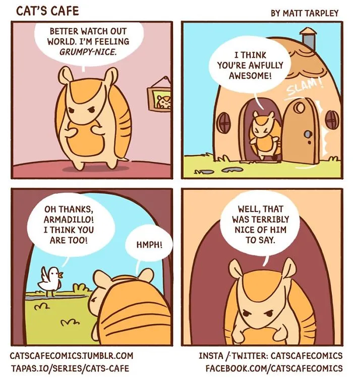 My 47 Wholesome 'Cat's Café' Comics That Will Make Your Day