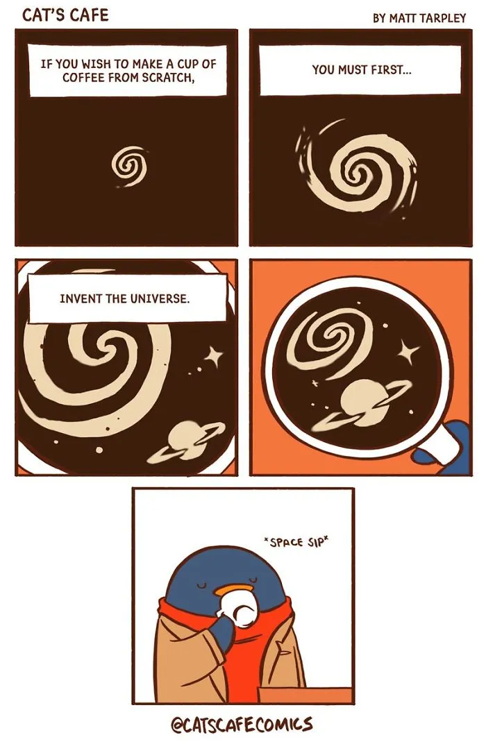 My 47 Wholesome 'Cat's Café' Comics That Will Make Your Day