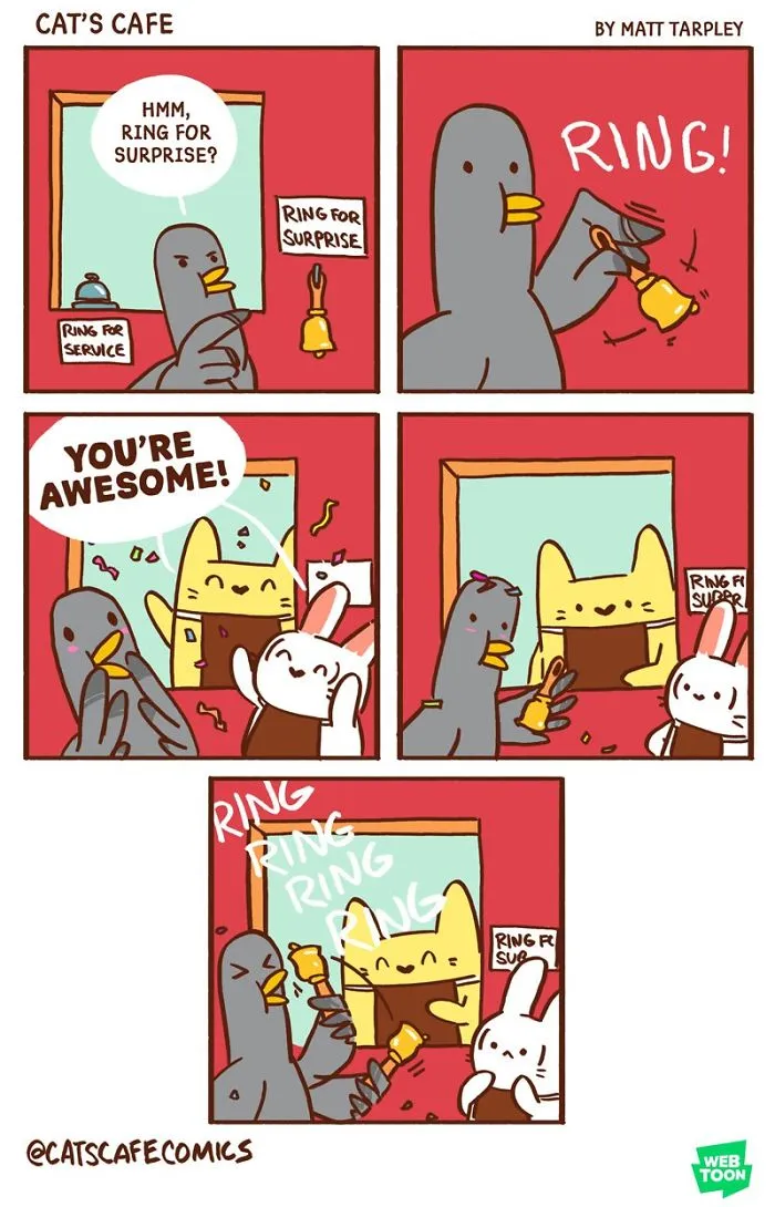 My 47 Wholesome 'Cat's Café' Comics That Will Make Your Day