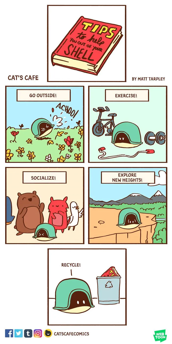 My 47 Wholesome 'Cat's Café' Comics That Will Make Your Day