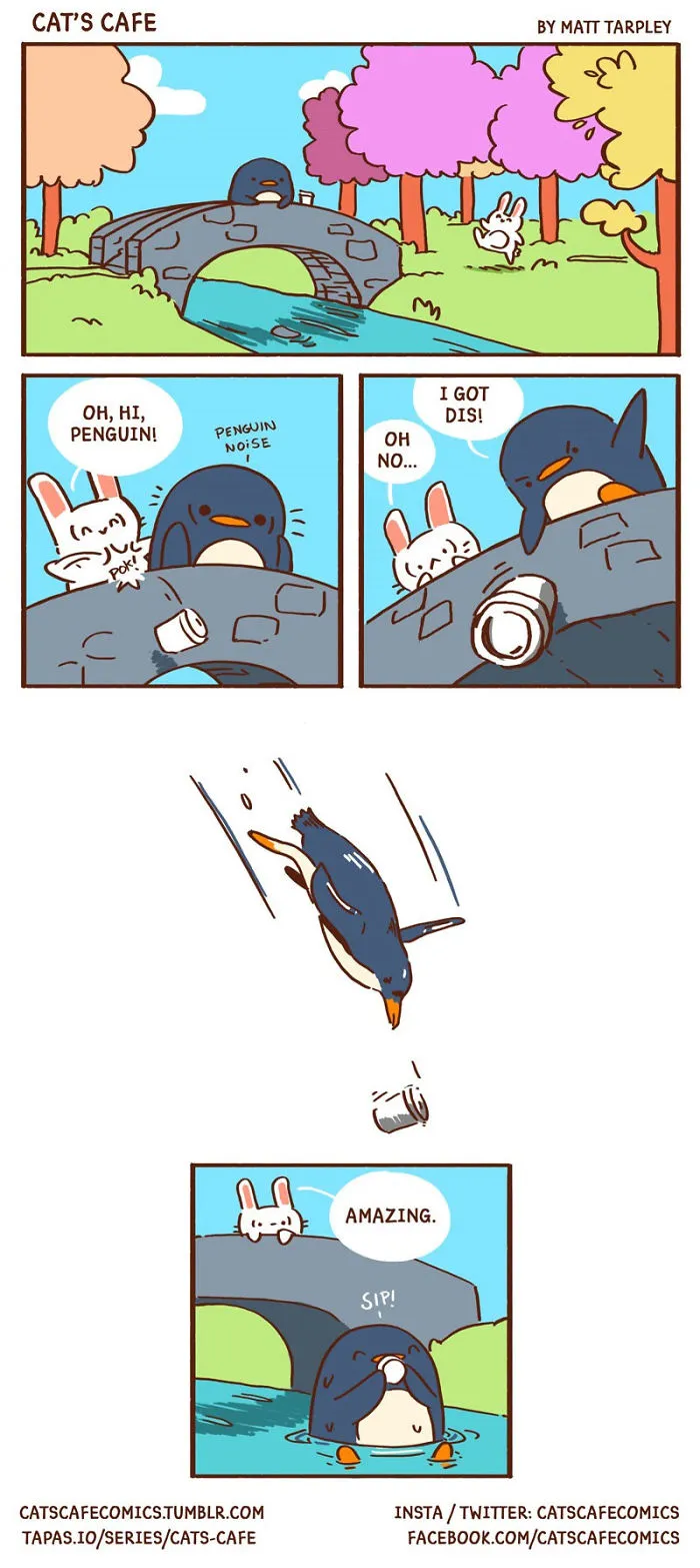 My 47 Wholesome 'Cat's Café' Comics That Will Make Your Day