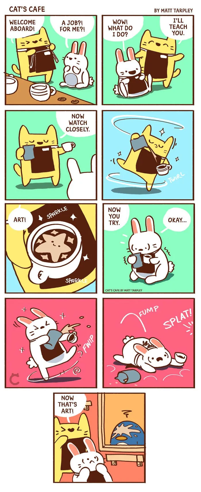 My 47 Wholesome 'Cat's Café' Comics That Will Make Your Day