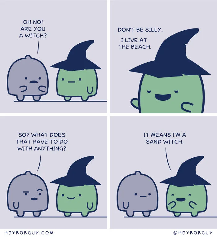 13 Spooky Comics That I Created This Year