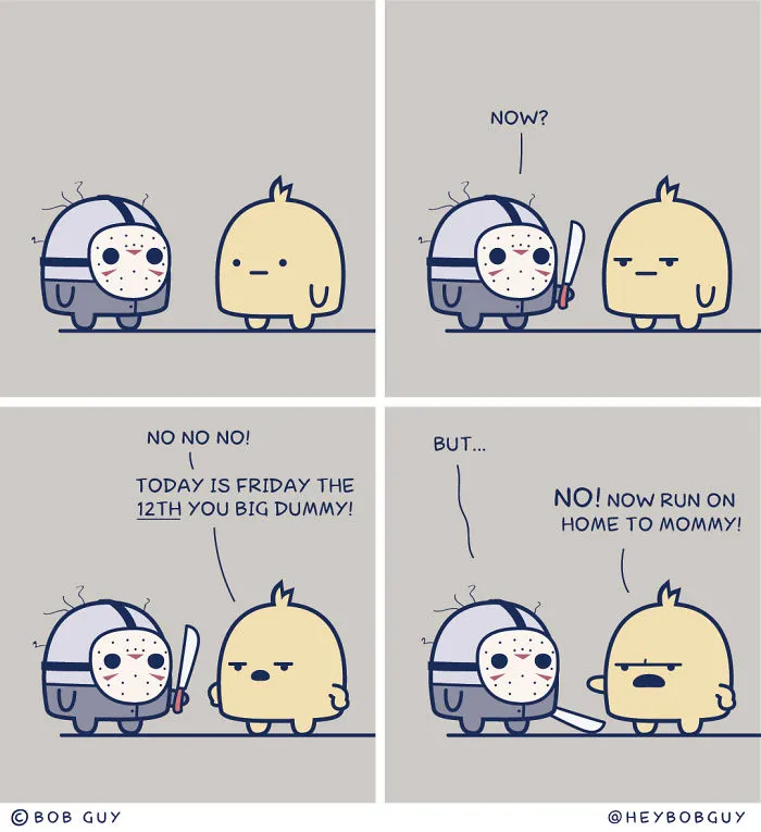 13 Spooky Comics That I Created This Year