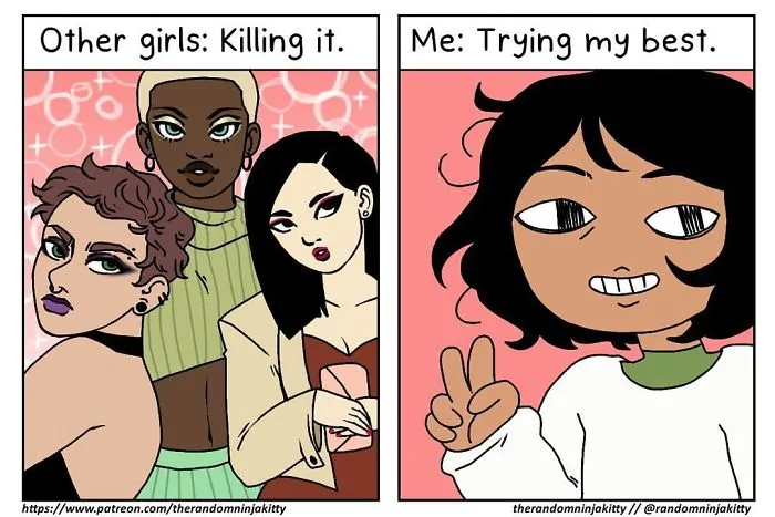 Artist Illustrates Her Daily Struggles As A Woman, And Her 56,000+ Fans Can Relate To Them
