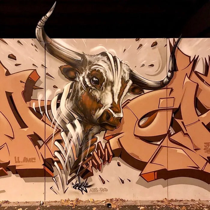 German Artist Takes Street Art To Another Level With His 34 ‘Sliced’ Animals