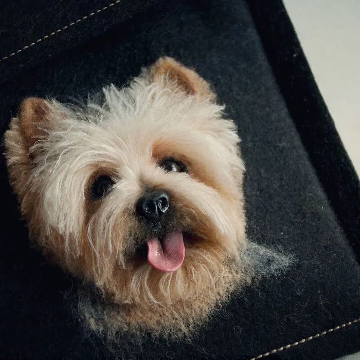 Woman Creates Woolen Versions Of People's Pets And They Almost Look Real