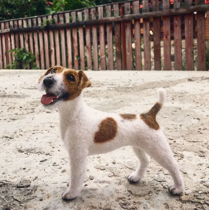 Woman Creates Woolen Versions Of People's Pets And They Almost Look Real
