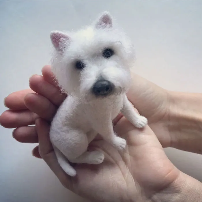 Woman Creates Woolen Versions Of People's Pets And They Almost Look Real