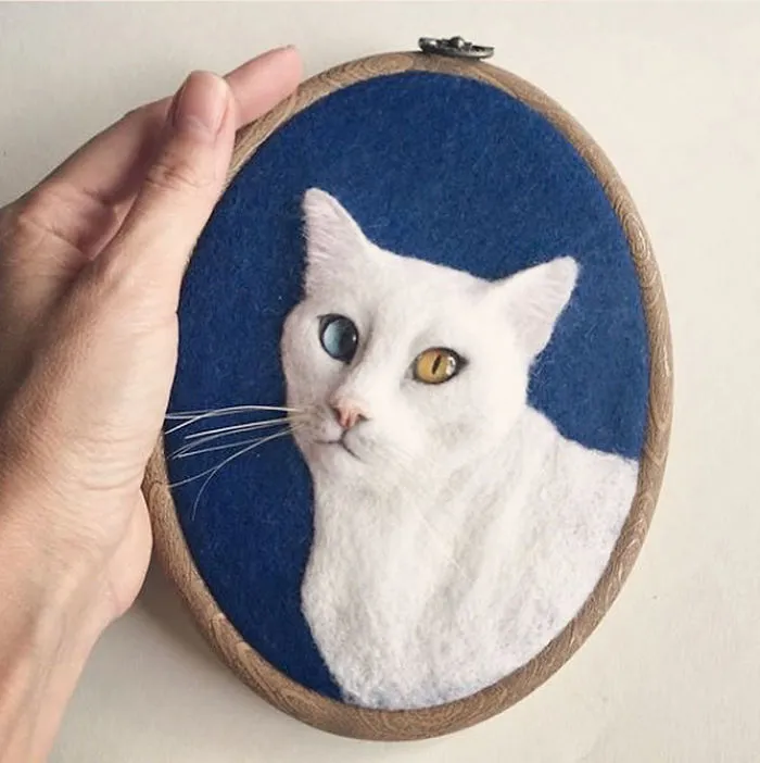 Woman Creates Woolen Versions Of People's Pets And They Almost Look Real
