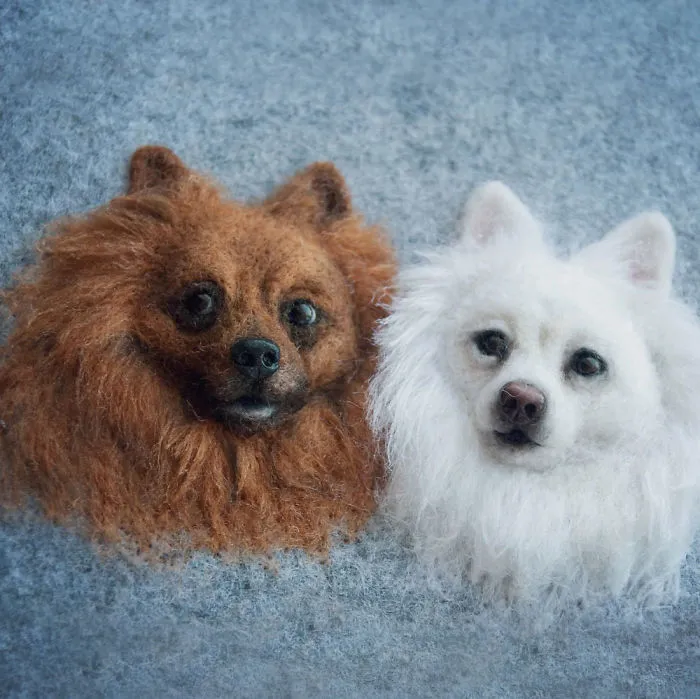 Woman Creates Woolen Versions Of People's Pets And They Almost Look Real