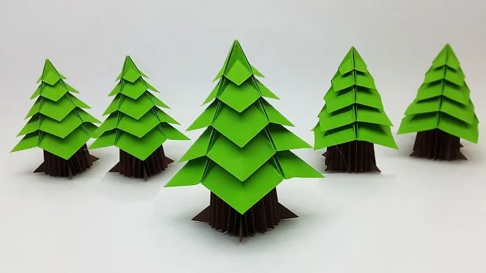 How To Make An Awesome Christmas Tree From Paper | Diy 3d Paper Christmas Tree Tutorial