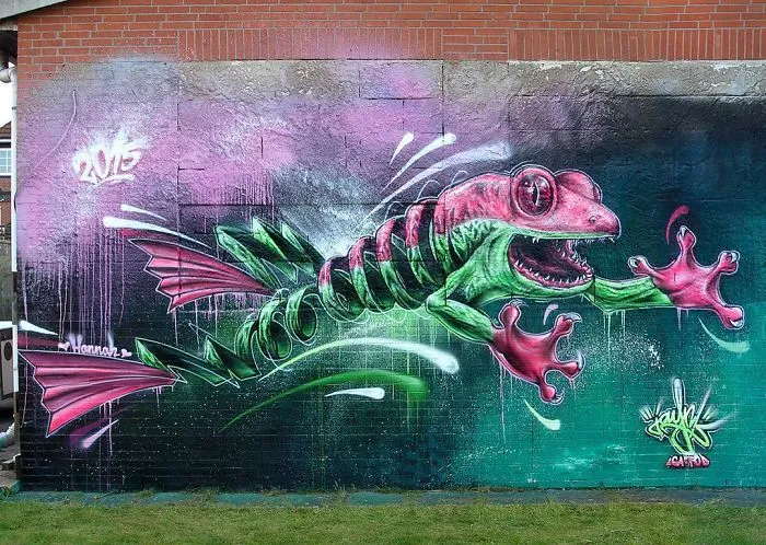 German Artist Takes Street Art To Another Level With His 34 ‘Sliced’ Animals